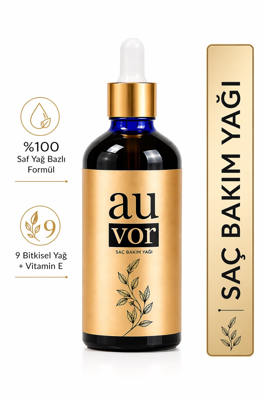 AUVOR İmza Ürünü — Saç Bakım Yağı